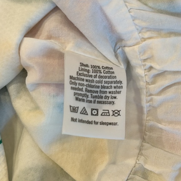 Janie and Jack Girl’s 8 Peplum Top Size 8 (Lemon Cafe) - Picture 5 of 6